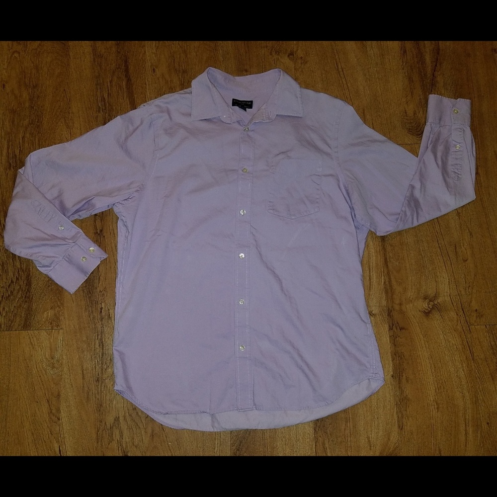Banana Republic purple dress shirt